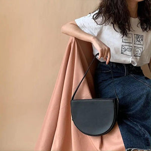 Retro PU Leather Women Shoulder Crossbody Bag