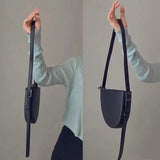 Retro PU Leather Women Shoulder Crossbody Bag