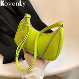 Moon Shap Small Leather Shoulder Bag Women Handbag