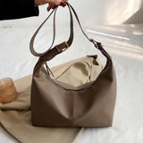 Women's Large Shoulder Bag Soft Leather Crossbody Tote