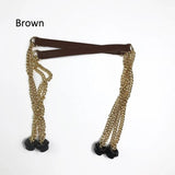 Aluminum Superfiber Leather Flat Handles for O Bag Classic Mini