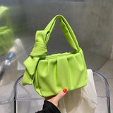 Green Retro Women Shoulder Bag Soft Leather Single Shoulder Purse Crossbody Bag