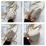 Round Crossbody Bags for Women Purses Mini Shoulder Bags Hand Bags