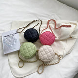 Round Crossbody Bags for Women Purses Mini Shoulder Bags Hand Bags