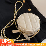 Round Crossbody Bags for Women Purses Mini Shoulder Bags Hand Bags