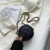 Round Crossbody Bags for Women Purses Mini Shoulder Bags Hand Bags