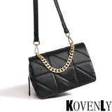 Women Mini Shoulder Bag Satchel Style Nylon Small Crossbody Bags Chain Clutch