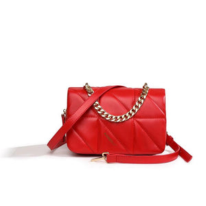 Women Mini Shoulder Bag Satchel Style Nylon Small Crossbody Bags Chain Clutch