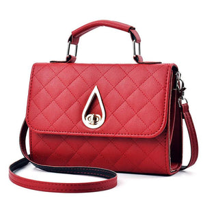 Retro Women Handbag Crossbody Messenger Bag PU Leather Female Flap Shoulder Bag
