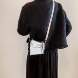 Spring Leather Shoulder Bag Female Handbags and Purses