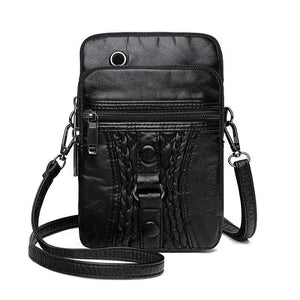 Vintage PU Leather Women Shoulder Crossbody Bags