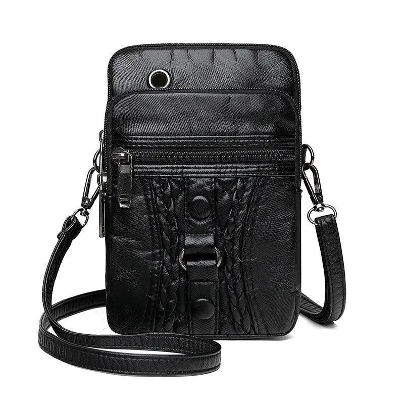Vintage PU Leather Women Shoulder Crossbody Bags