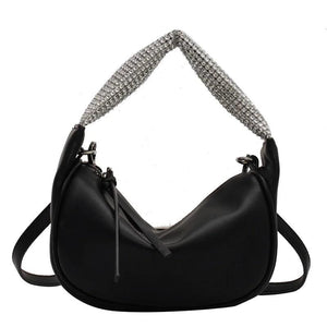 Vintage Soft Leather Handbag Women Crossbody Bag Retro Clutches Purse