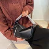 Vintage Soft Leather Handbag Women Crossbody Bag Retro Clutches Purse