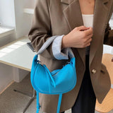 Vintage Soft Leather Handbag Women Crossbody Bag Retro Clutches Purse