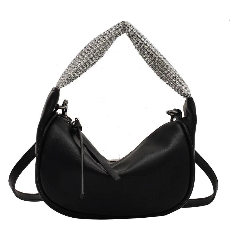 Vintage Soft Leather Handbag Women Crossbody Bag Retro Clutches Purse