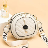 Network Red One-shoulder Cross-body Small Round Bag Female