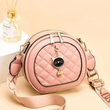 Network Red One-shoulder Cross-body Small Round Bag Female