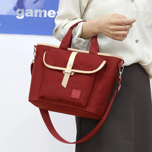 Nylon Goddess Shoulder Bag Ladies Lightweight Handbag Female Crossbody Tote