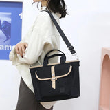 Nylon Goddess Shoulder Bag Ladies Lightweight Handbag Female Crossbody Tote