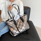 Winter Shoulder Bags For Women High Capacity Tote Bag