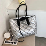 Winter Shoulder Bags For Women High Capacity Tote Bag