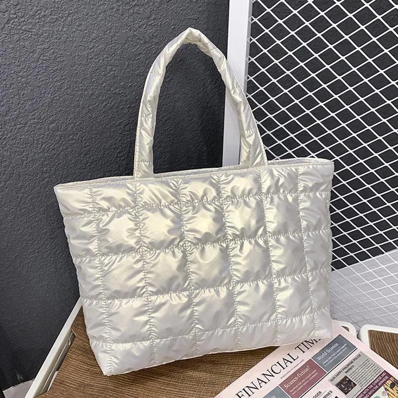 Winter Shoulder Bags For Women High Capacity Tote Bag