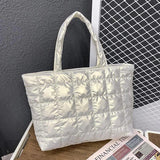 Winter Shoulder Bags For Women High Capacity Tote Bag