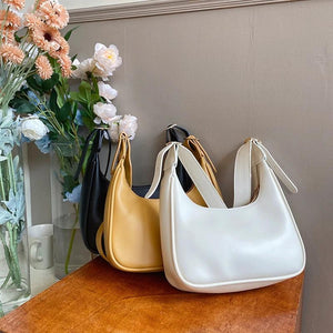 Retro PU Leather Shoulder Messenger Bag for Women