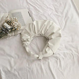 Cloud Bag Women Handbag PU Leather Round Shoulder Crossbody Solid Ladies Hand Ba