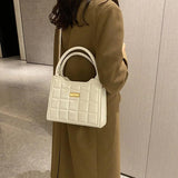 Fashion Ladies Shoulder Bag Leather Crossbody Top-handle for Women