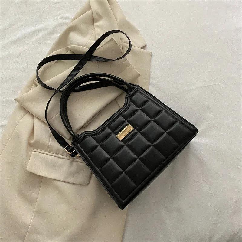 Fashion Ladies Shoulder Bag Leather Crossbody Top-handle for Women