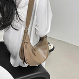 Vintage Leather Shoulder Bags Female Women Crossbody Bag