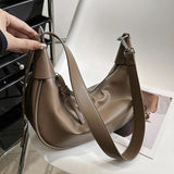 Vintage Leather Shoulder Bags Female Women Crossbody Bag