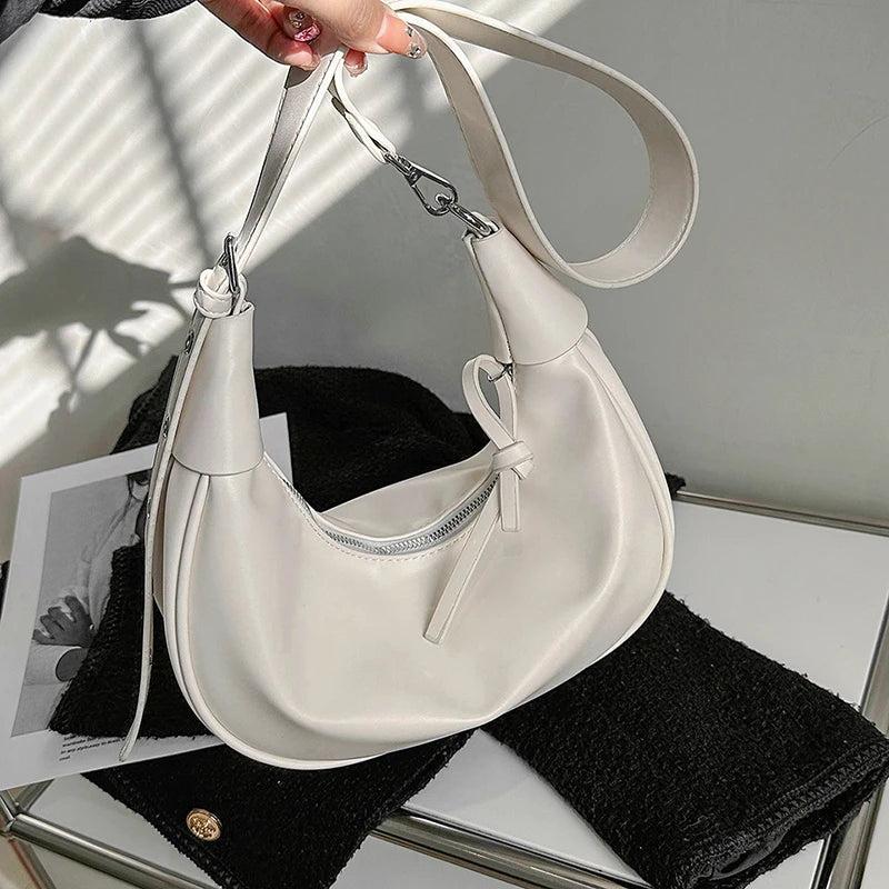 Vintage Leather Shoulder Bags Female Women Crossbody Bag