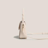 Women Small Square Handbags Leather Clutch Purse Shoulder Crossbody Bags