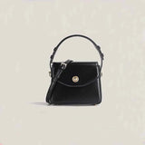 Women Small Square Handbags Leather Clutch Purse Shoulder Crossbody Bags