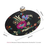 DGPeafowl Women Bag Tassel Metal Cheongsam Clutch Chain Shoulder Evening Bags