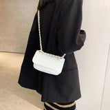Leather Mini Crossbody Shoulder Bag for Women