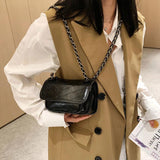 Leather Mini Crossbody Shoulder Bag for Women