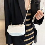 Leather Mini Crossbody Shoulder Bag for Women