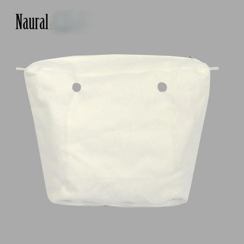 Mini Obag Canvas Insert Zipper Pocket