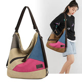 Canvas Shoulder Bags Female Crossbody Bags for Women Ladies Handbag