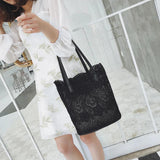 Lace Women Handbag Top-Handle Shoulder Bag Lady Crossbody Beach Bag