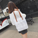 Lace Women Handbag Top-Handle Shoulder Bag Lady Crossbody Beach Bag