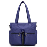 Large Capacity Waterproof Nylon Shoulder Bag for Women