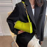 Summer Underarm Shoulder Bag for Women Handbag and Purse Leather