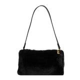 Winter Plush Underarm Bags Faux Fur Tote Bag
