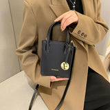 PU Leather Casual Women's Tote Shoulder Bag Crossbody Bags