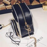 Retro Chains Camera Shape Crossbody Bag for Girls